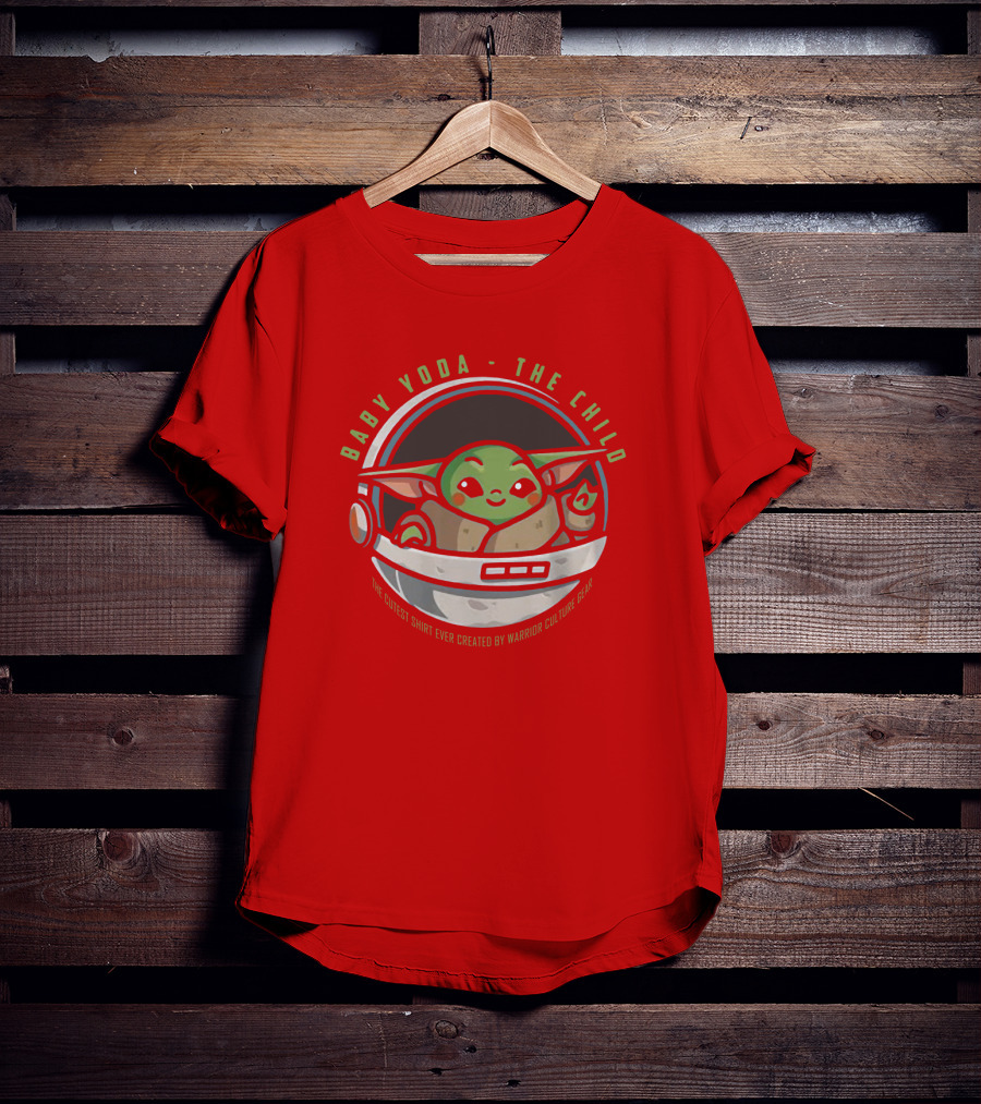Baby Yoda The Child The Cutest Shirt Ever Created Warrior Culture Gear T-Shirt