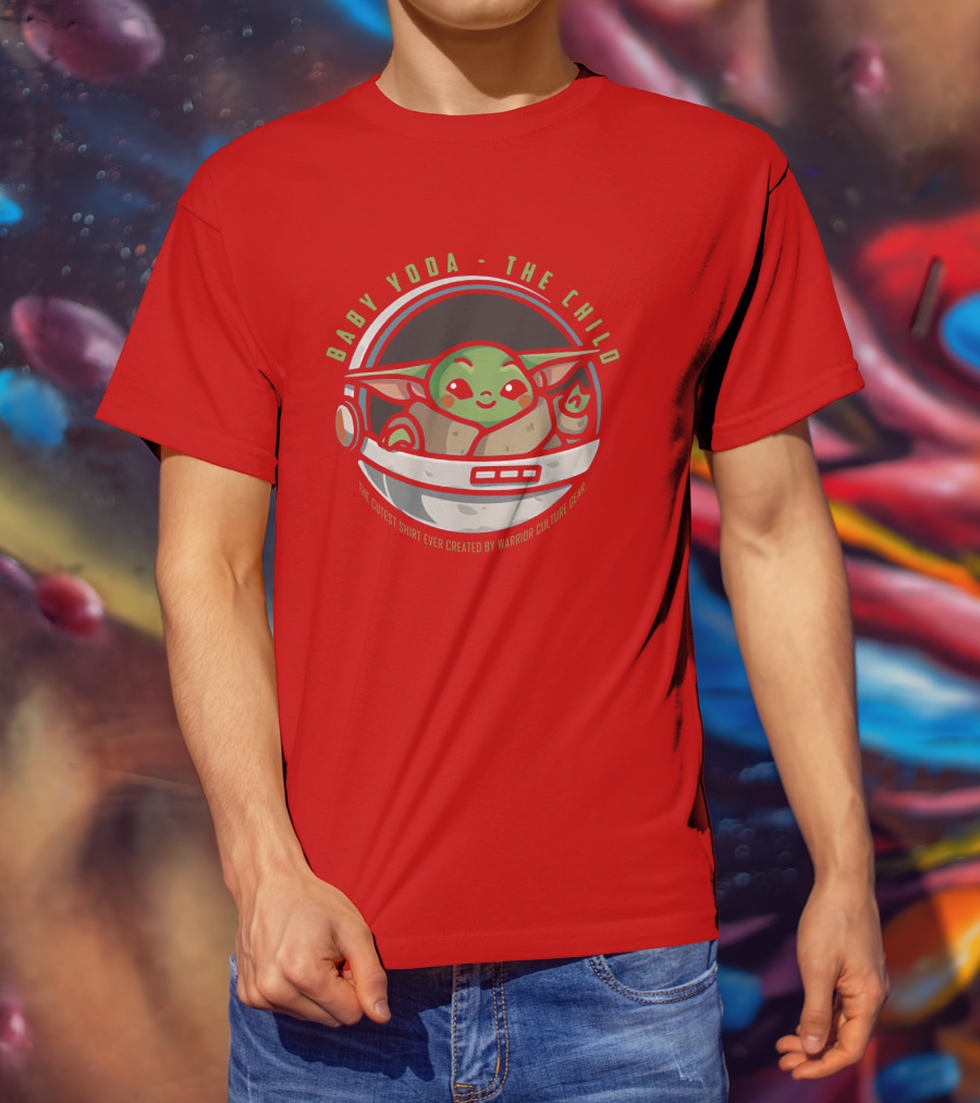 Baby Yoda The Child The Cutest Shirt Ever Created Warrior Culture Gear T-Shirt