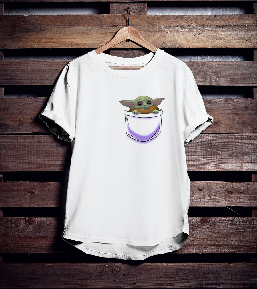 Star Wars The Child Grogu In Pocket T-Shirt