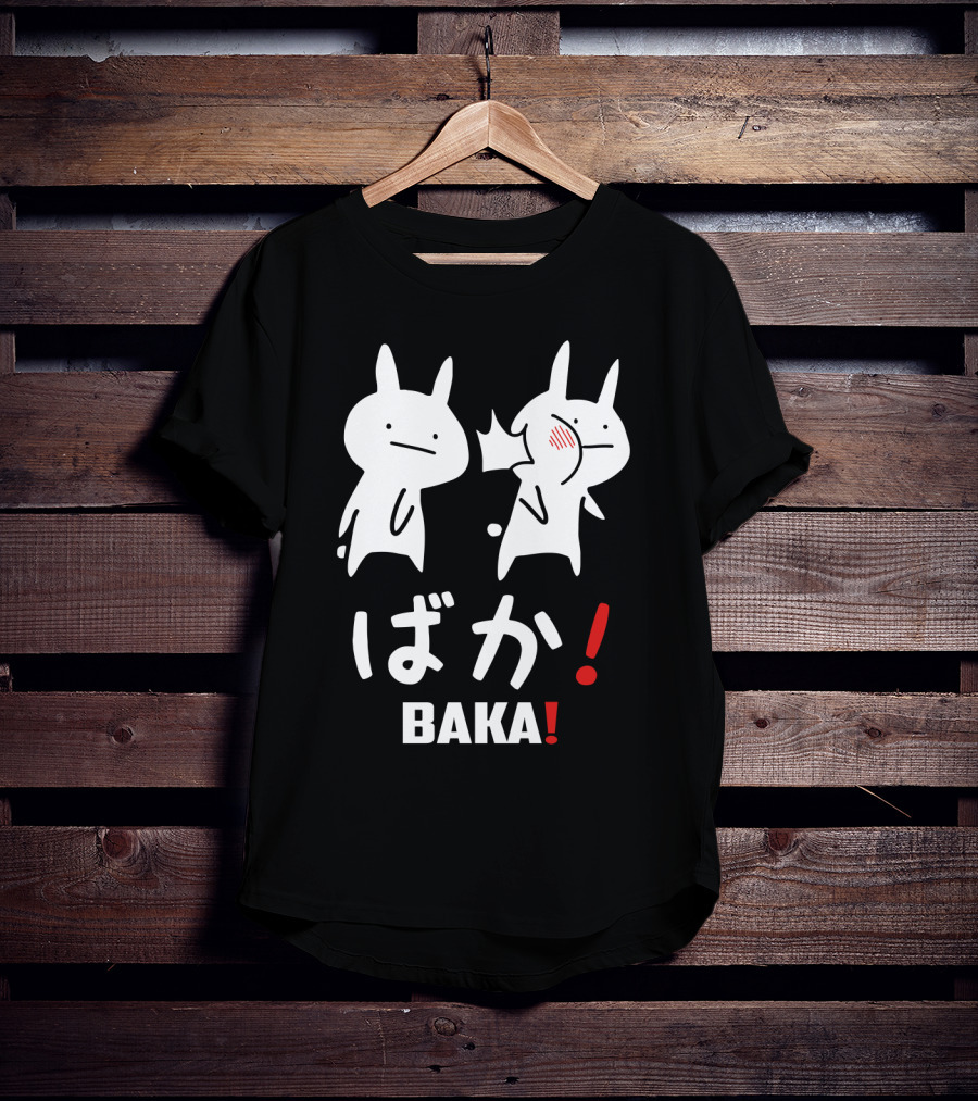 Anime Baka Rabbit Slap BAKA Japanese T-Shirt