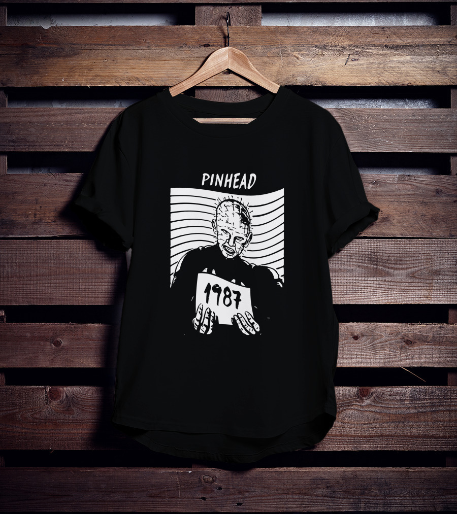 Pinhead 1987 Classic Halloween T-Shirt