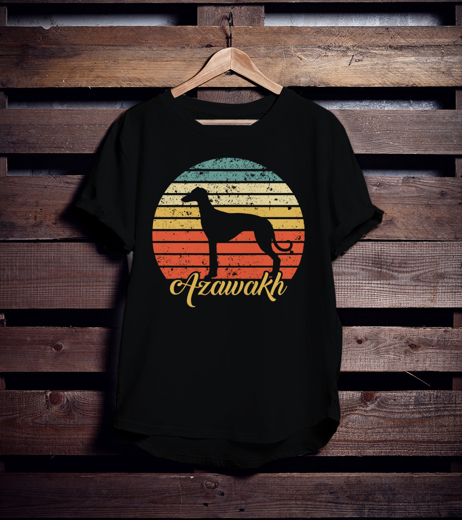 Retro Sunset Azawakh T-Shirt