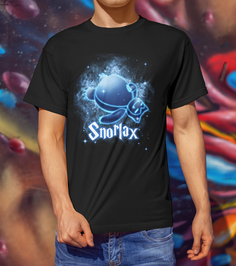 Snorlax Pokemon Patronus Magic T-Shirt