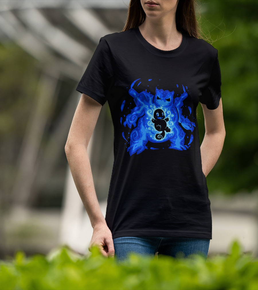 Evolution Pokemon Blastoise Water Type Charizard Elemental T-Shirt
