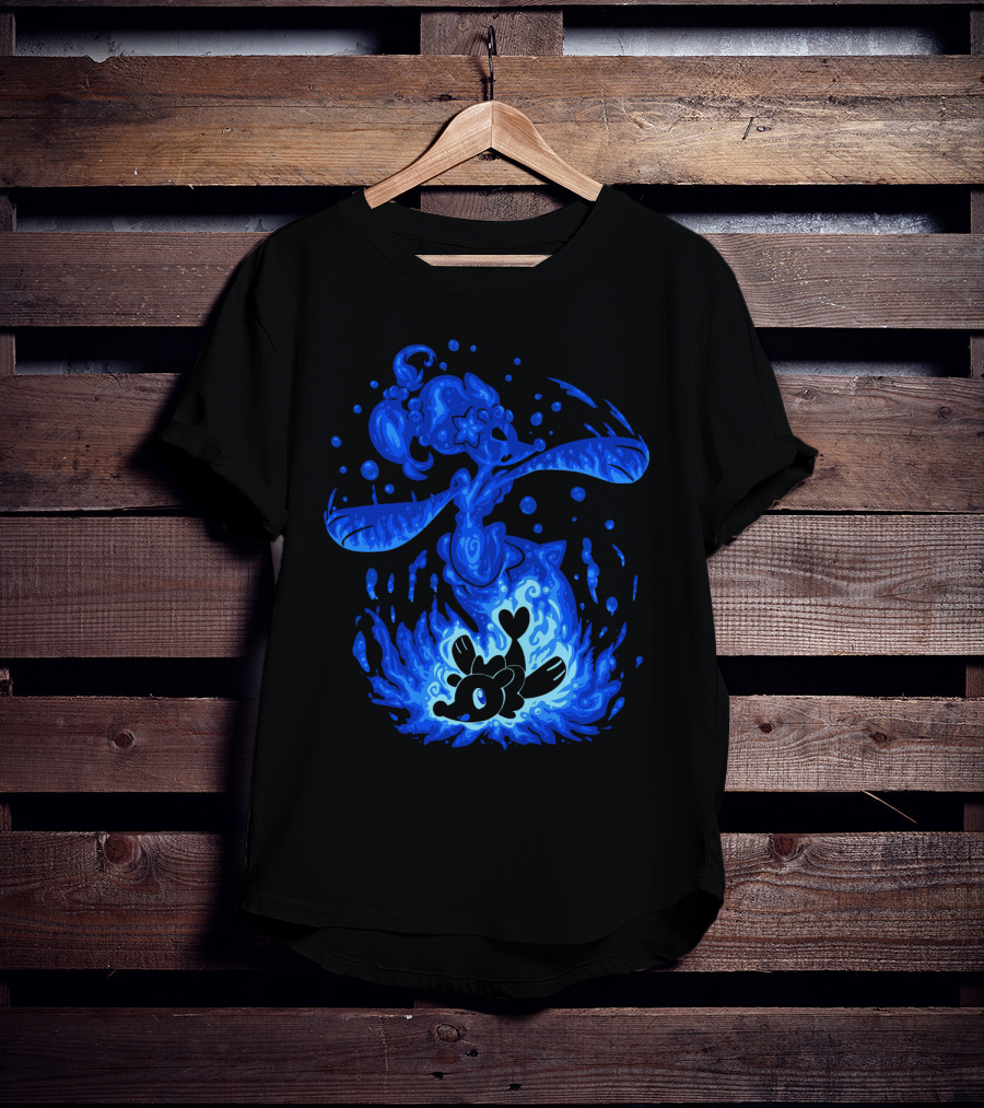 Evolution Pokemon Primarina Alolan Water-Type Transformation T-Shirt