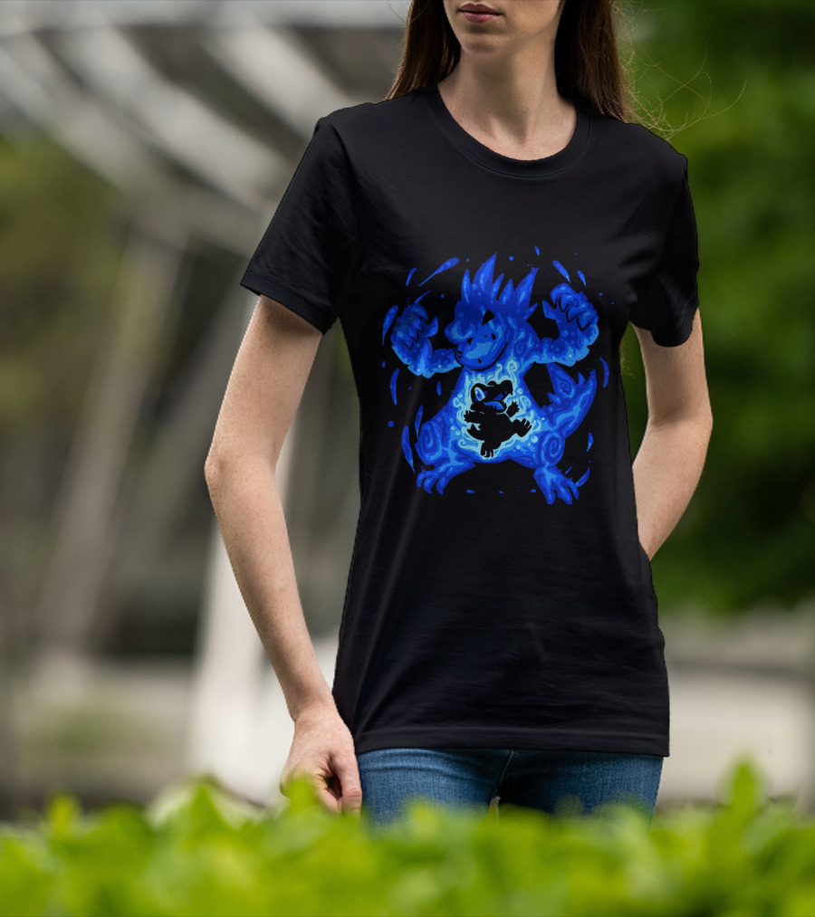 Evolution Pokemon Totodile Feraligatr Transformation T-Shirt