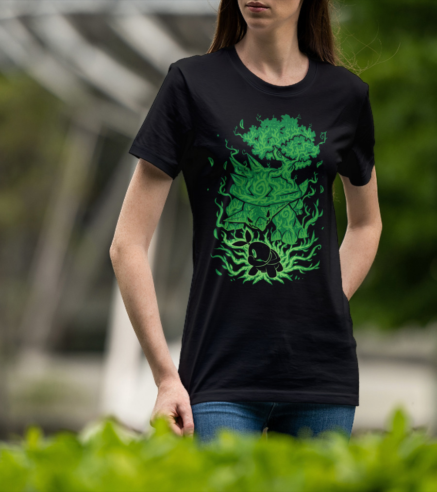 Evolution Pokemon Turtwig Grotle Torterra T-Shirt