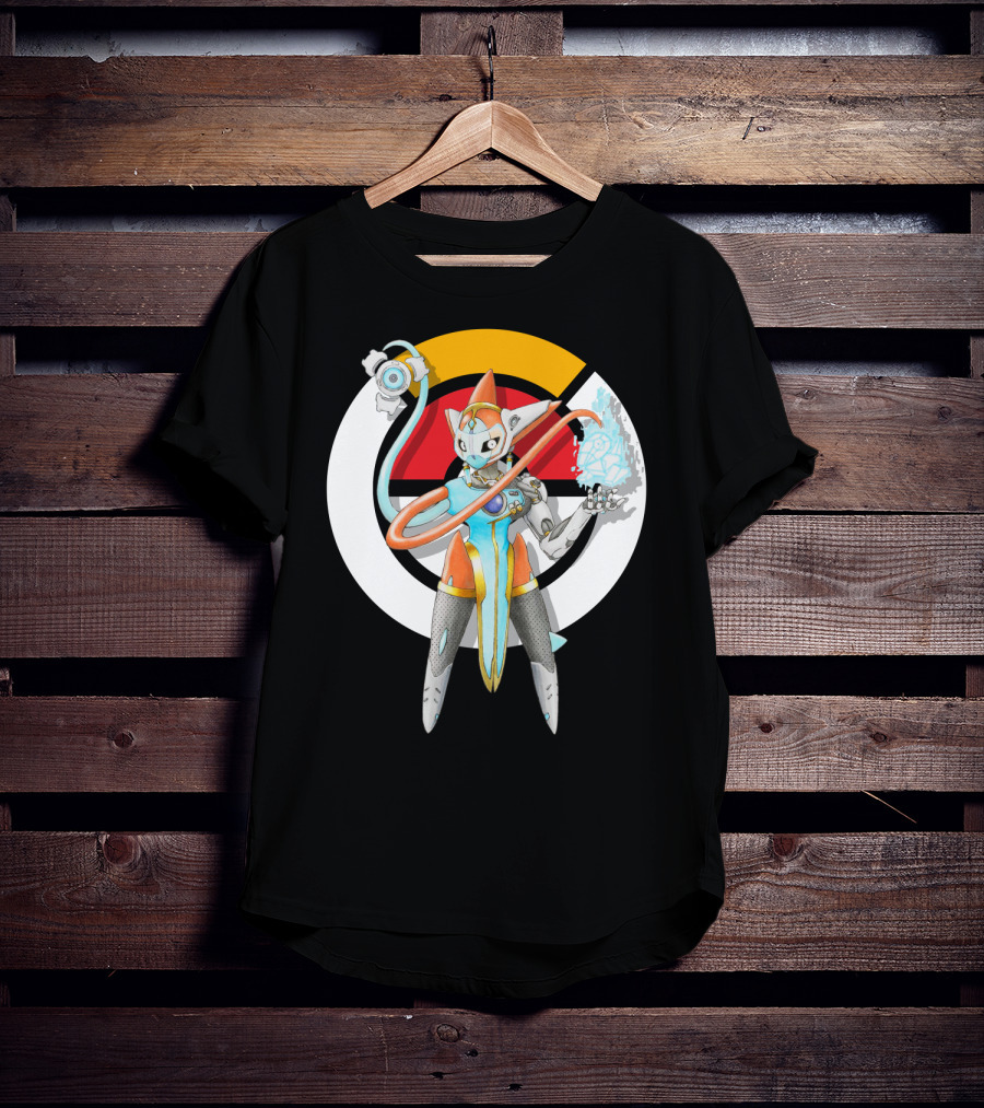 Pokemon Deoxys X Overwatch Symmetra Mashup T-Shirt