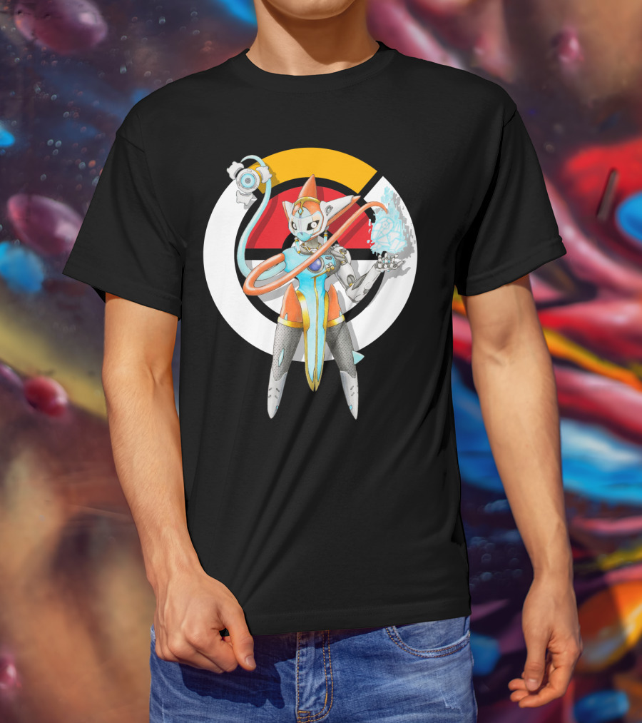 Pokemon Deoxys X Overwatch Symmetra Mashup T-Shirt