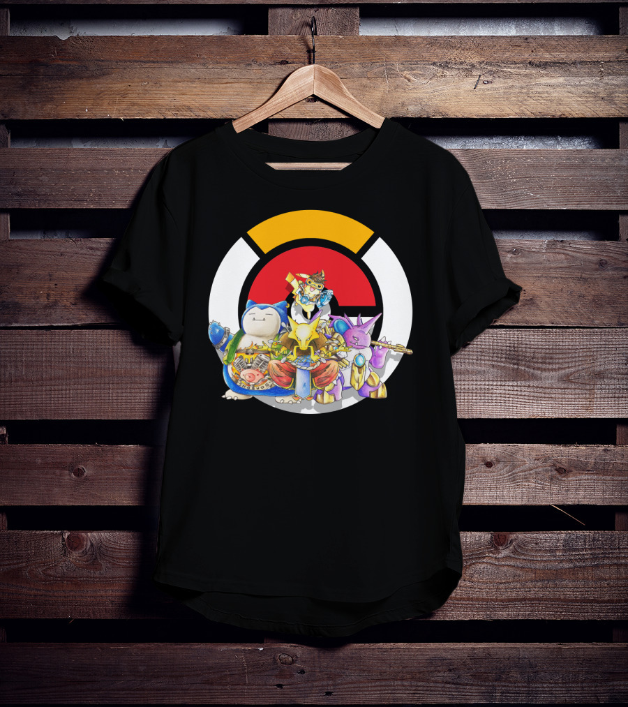 POKEMON X OVER Super Sentai Mashup T-Shirt
