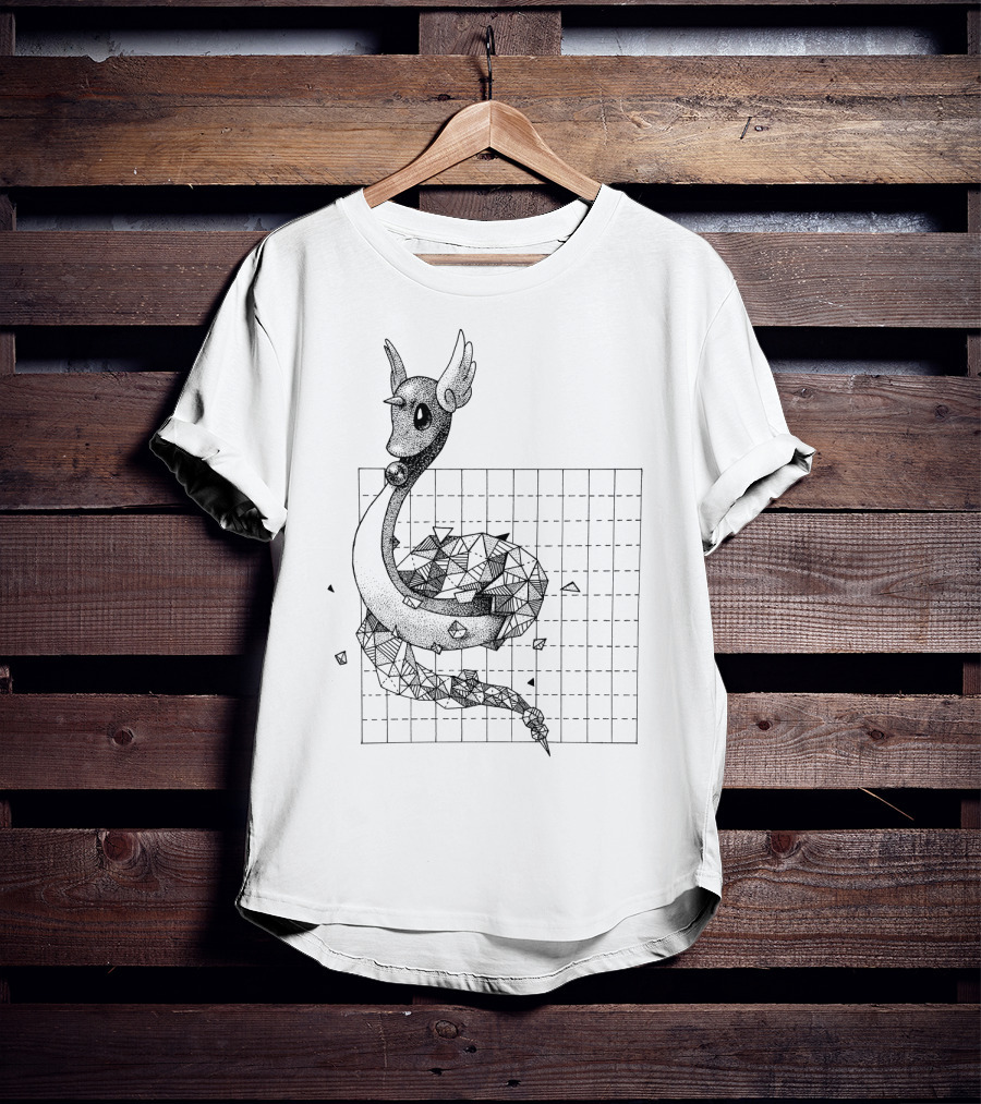 Pokémon Geometric Dragonair T-Shirt