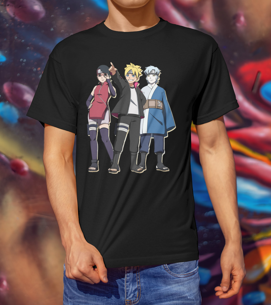 Boruto Sadara Mitsuki Team T-Shirt