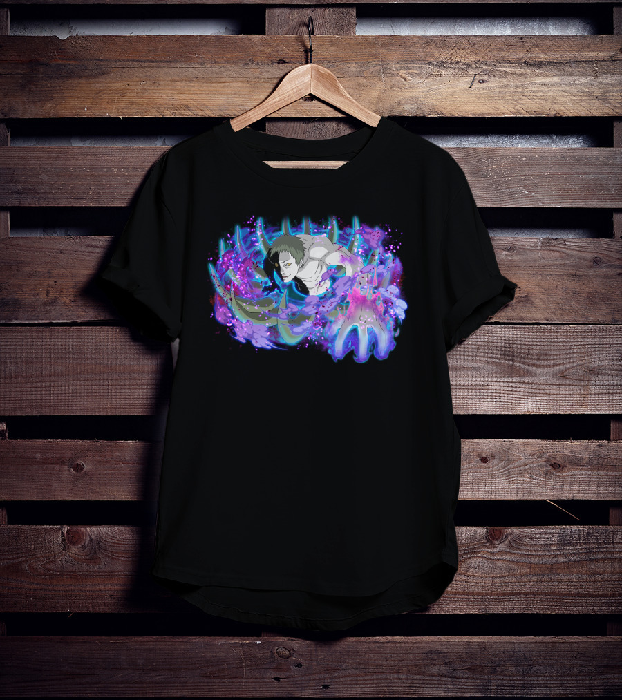 Zetsu Pastel Aura With Purple And Blue Energy Burst T-Shirt