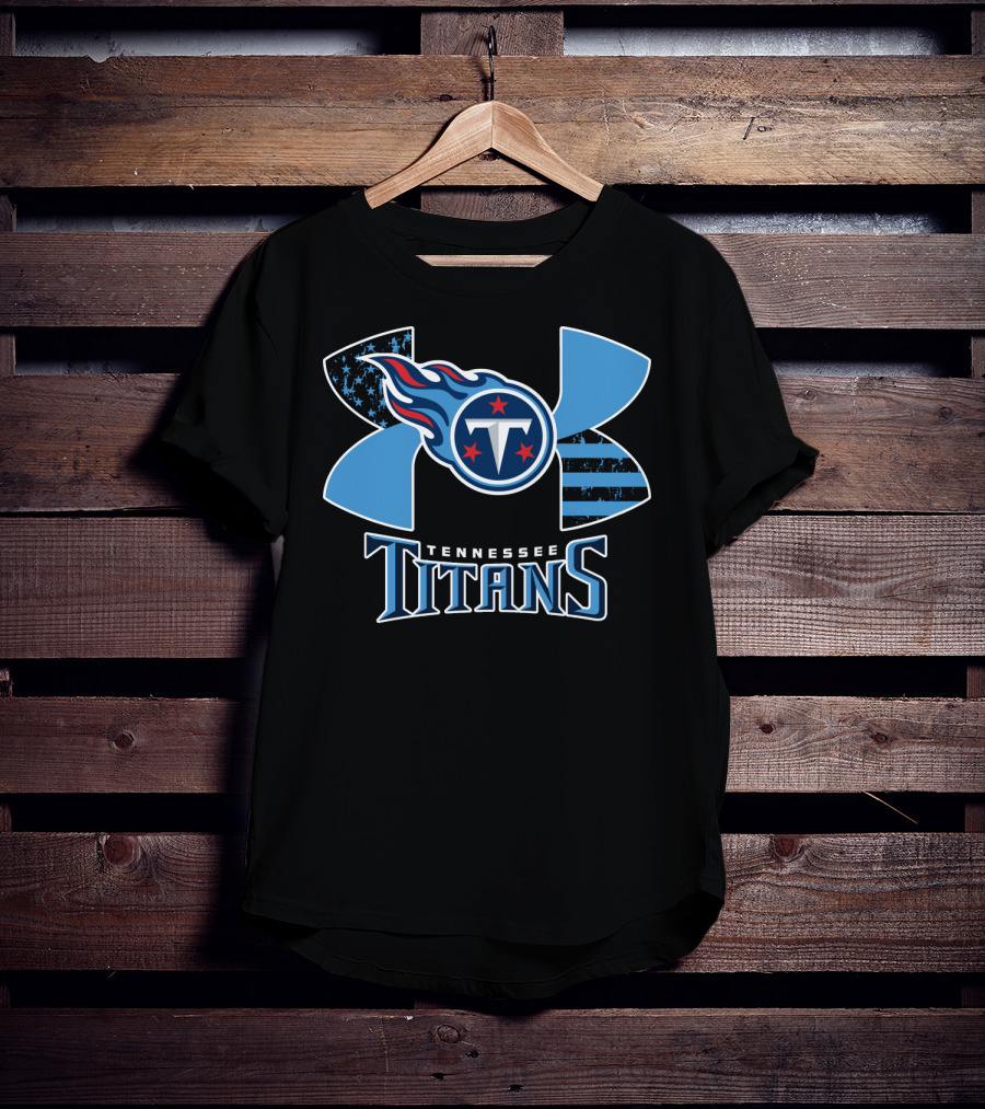 Tennessee Titans Under Armour Logo Fusion T-Shirt