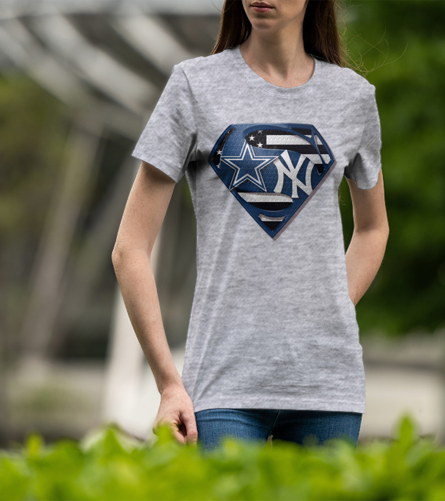 Super Cowboys Yankees Star T-Shirt