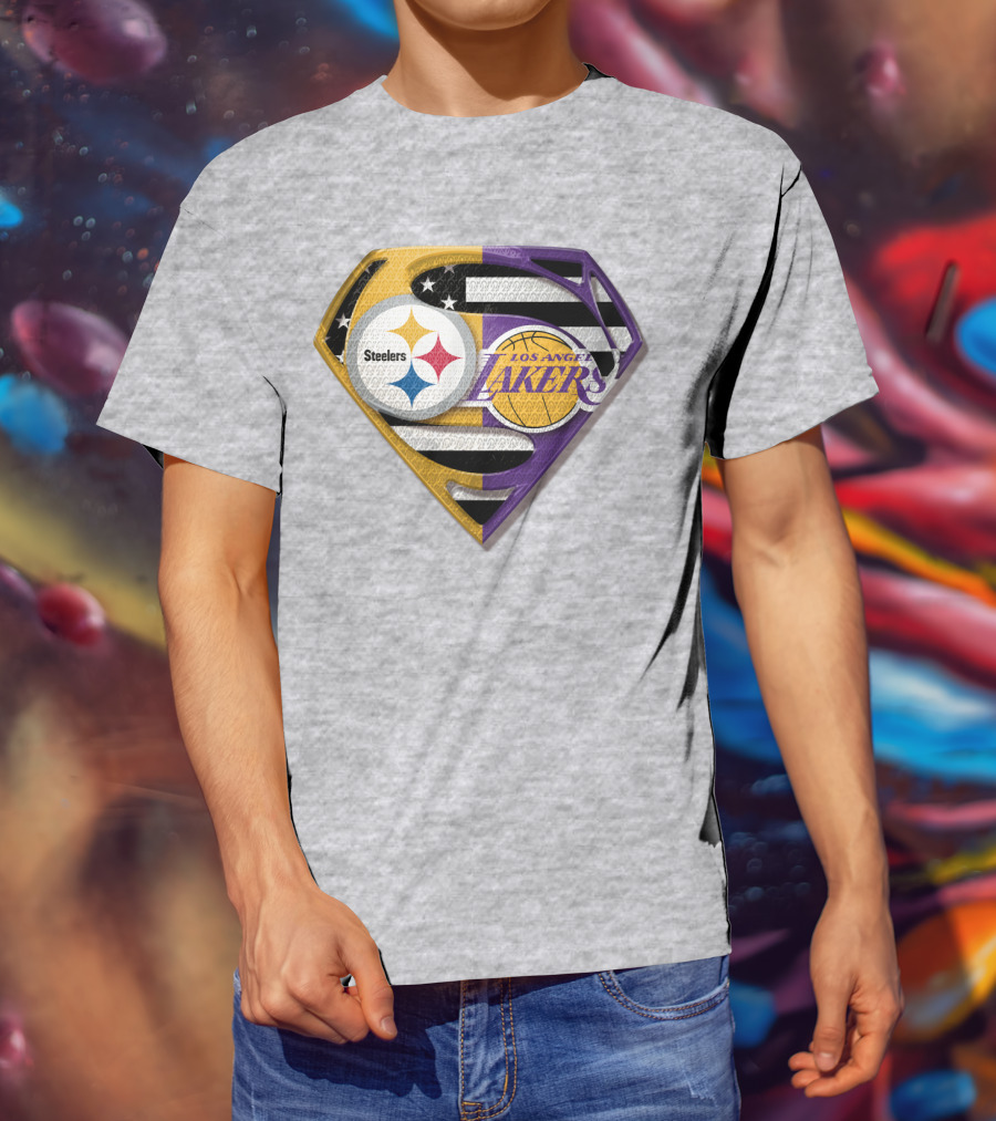 Steelers Los Angeles Lakers Super T-Shirt