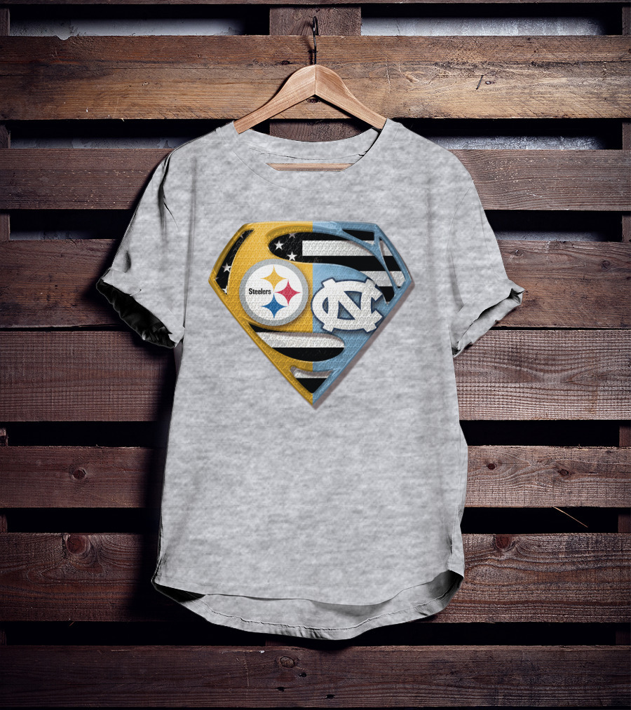 Steelers Nc Superman T-Shirt
