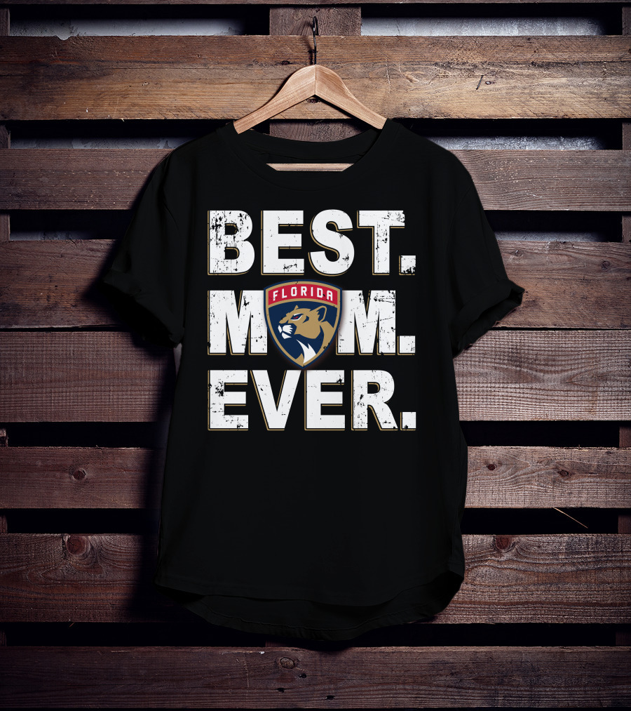 Best Mom Ever Florida Panthers Logo Sports Fan T-Shirt