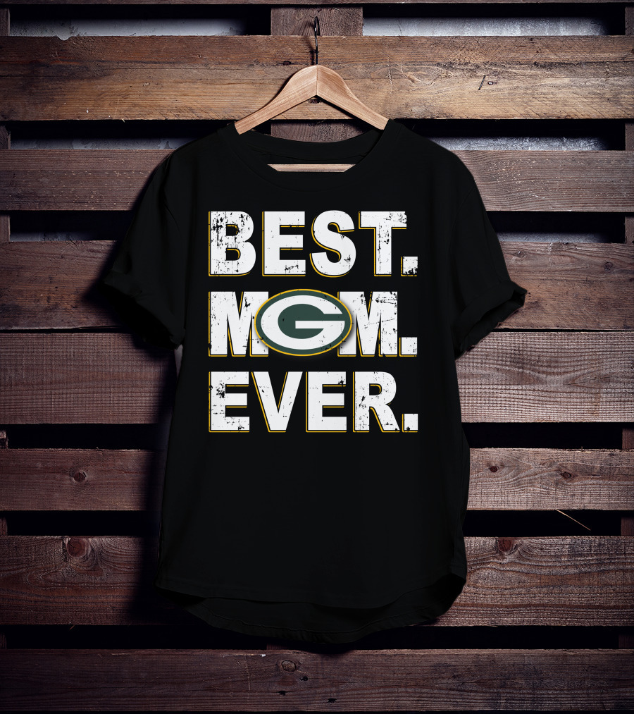 Best Mom Ever Green Bay Packers T-Shirt