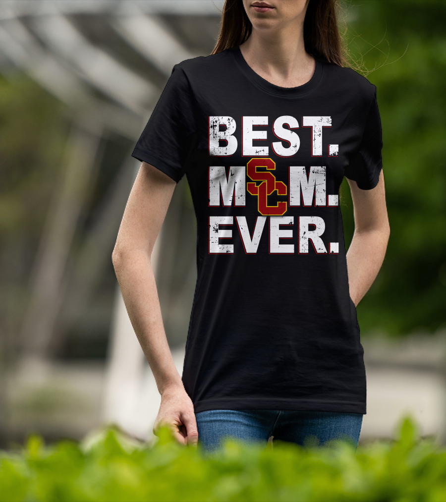 Best Mom Ever Usc Trojans SC T-Shirt