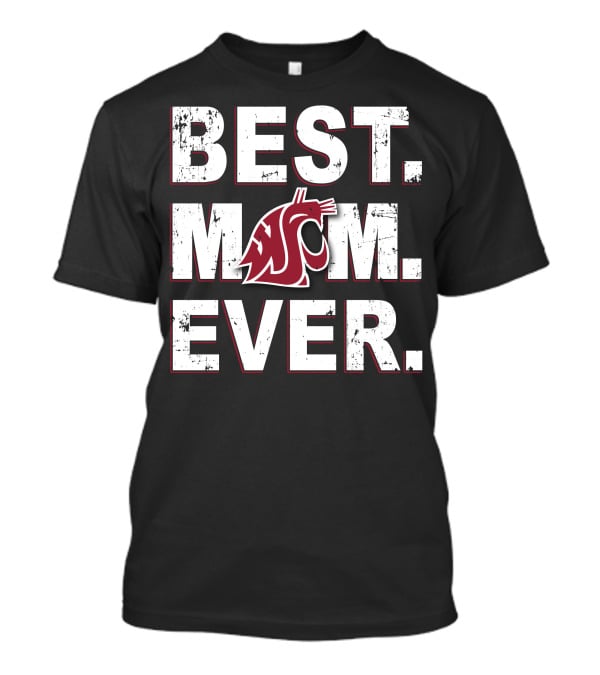 Best Mom Ever Washington State Cougars T-Shirt