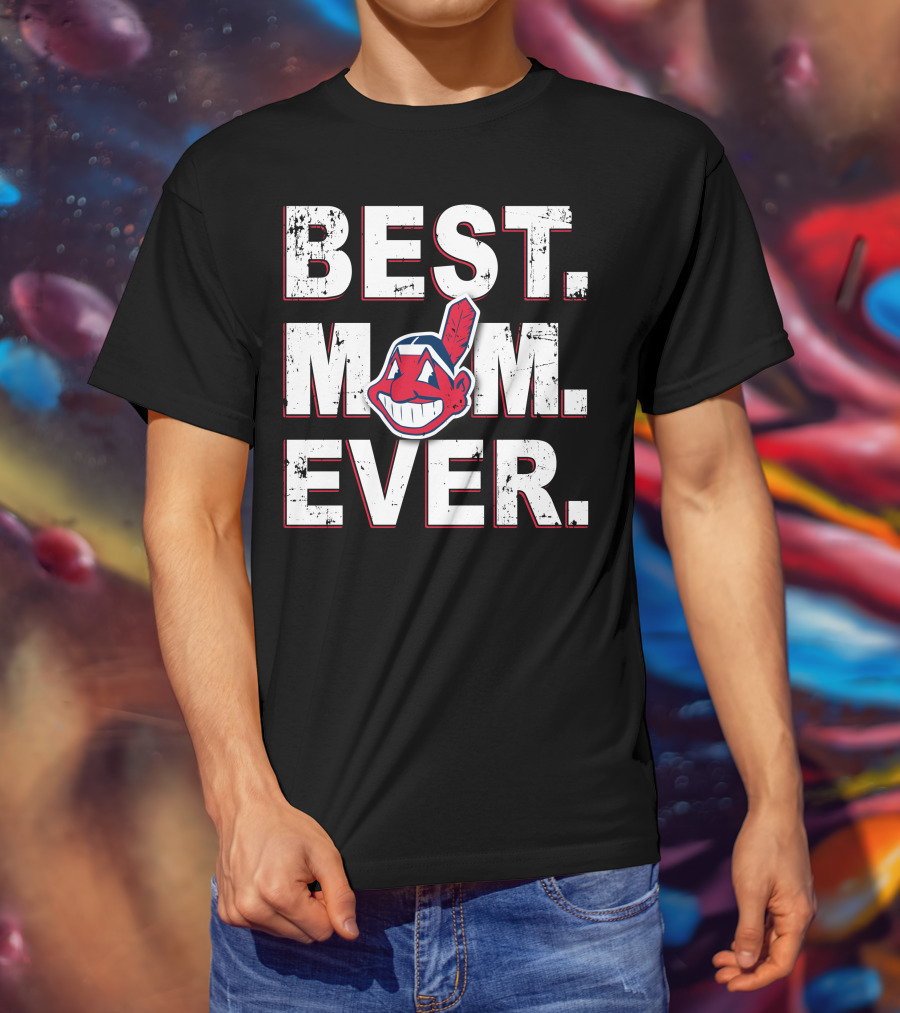 BEST MOM EVER Cleveland Guardians T-Shirt