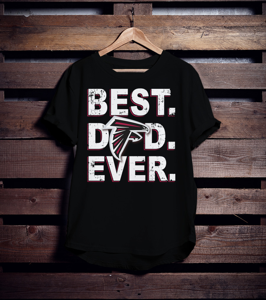 Best Dad Ever Atlanta Falcons T-Shirt