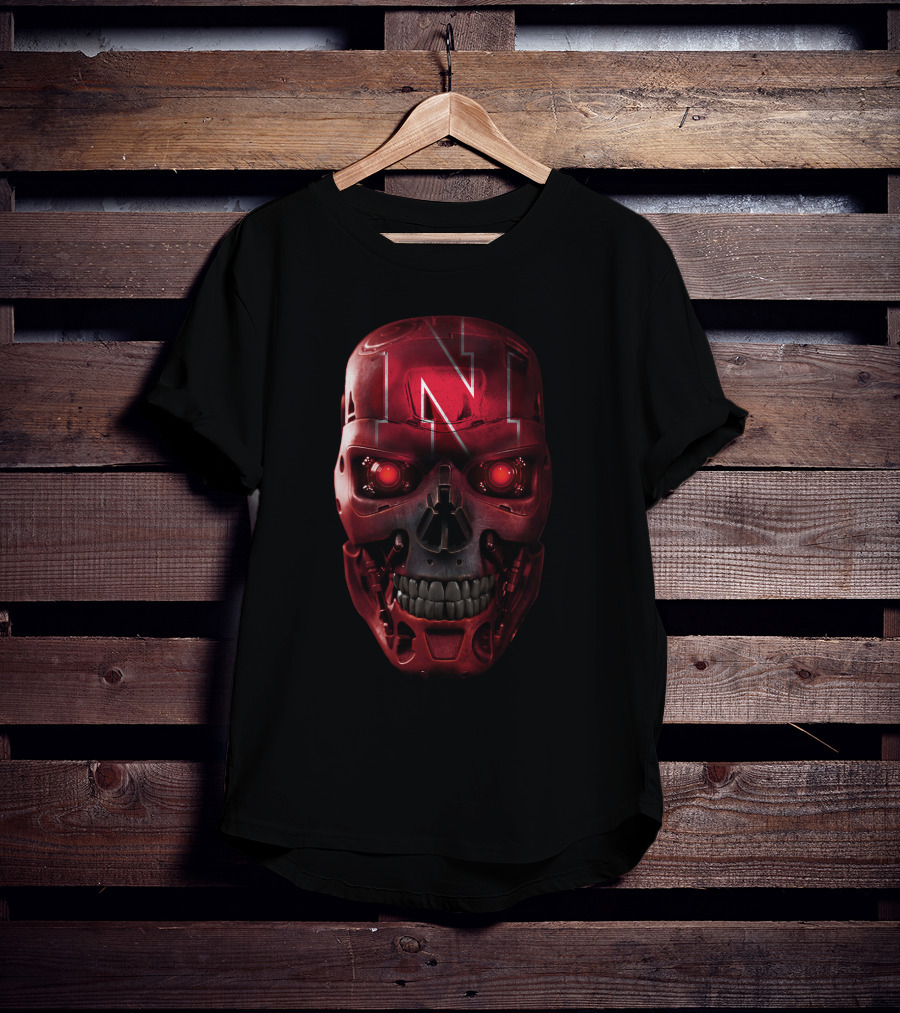 Skull Huskers Red N Terminator Style T-Shirt