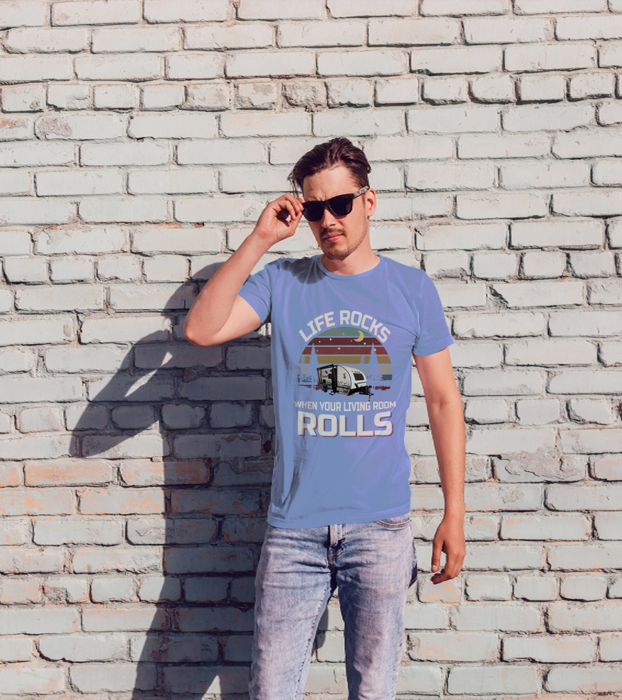 Life Rocks When Your Living Room Rolls RPod 190 T-Shirt