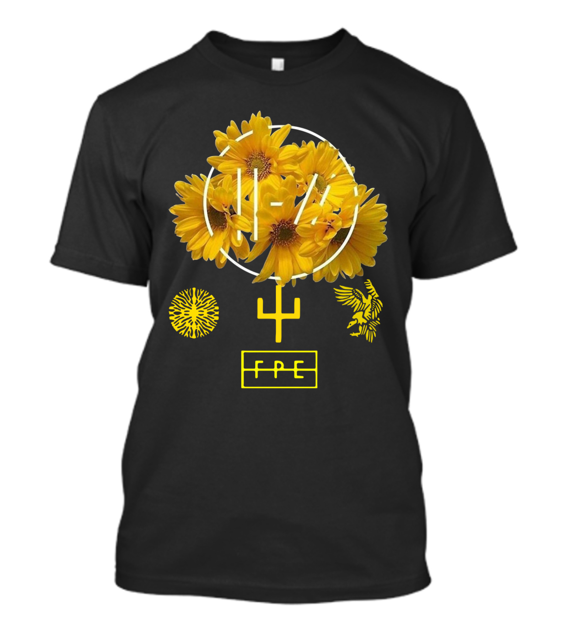 Twenty One Pilots Sunflower FPE Symbol Collection T-Shirt