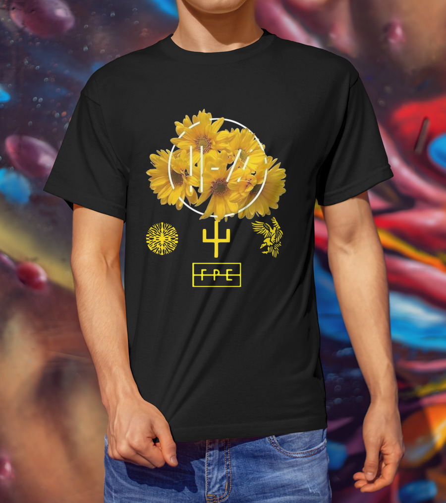 Twenty One Pilots Sunflower FPE Symbol Collection T-Shirt