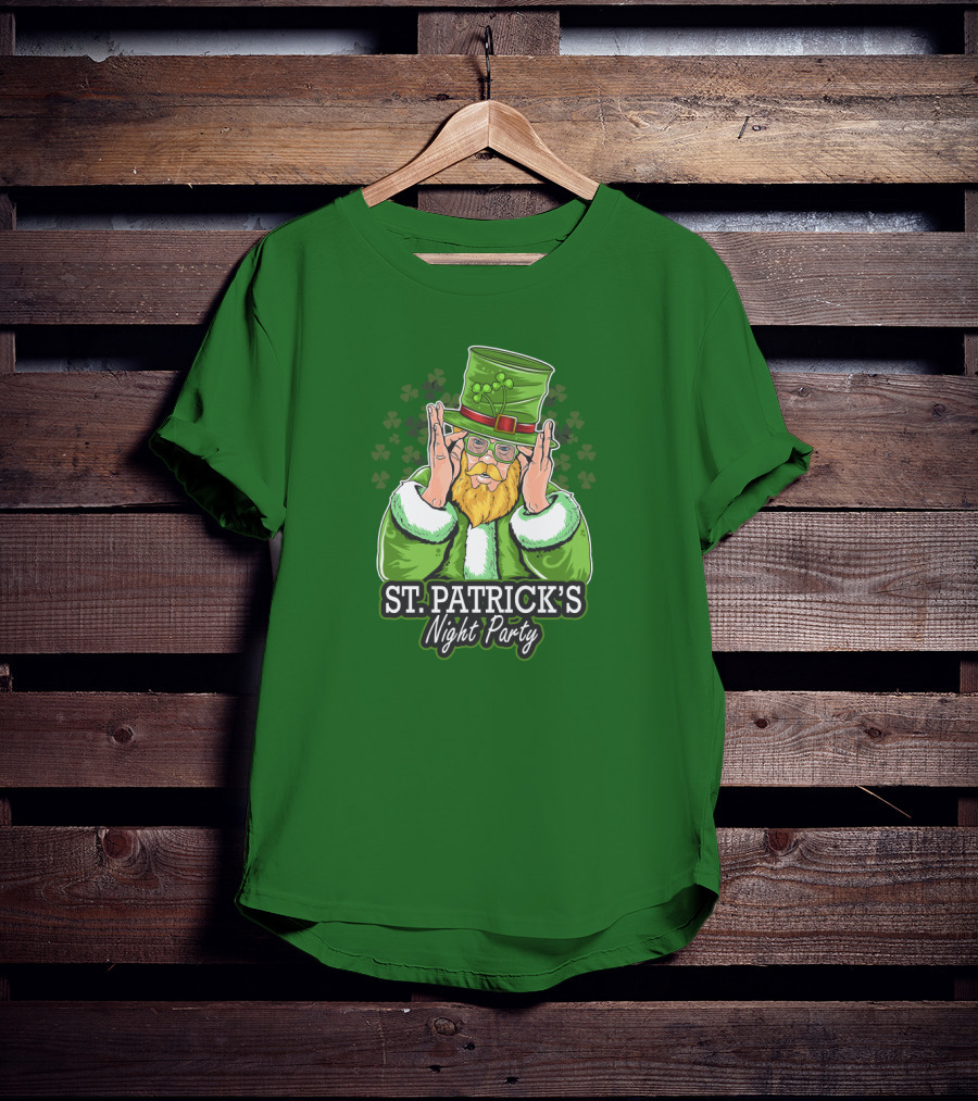 ST. PATRICK'S NIGHT PARTY Irish Leprechaun T-Shirt