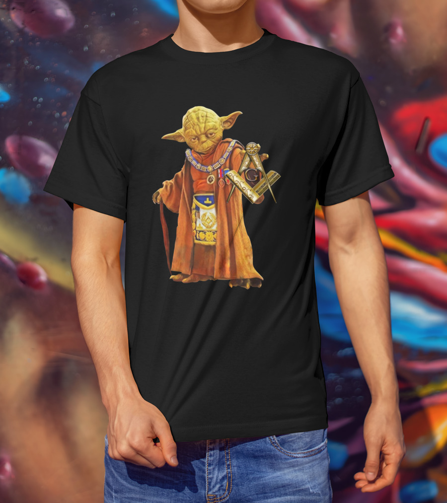 Pharaon Yoda Freemason Symbolism T-Shirt