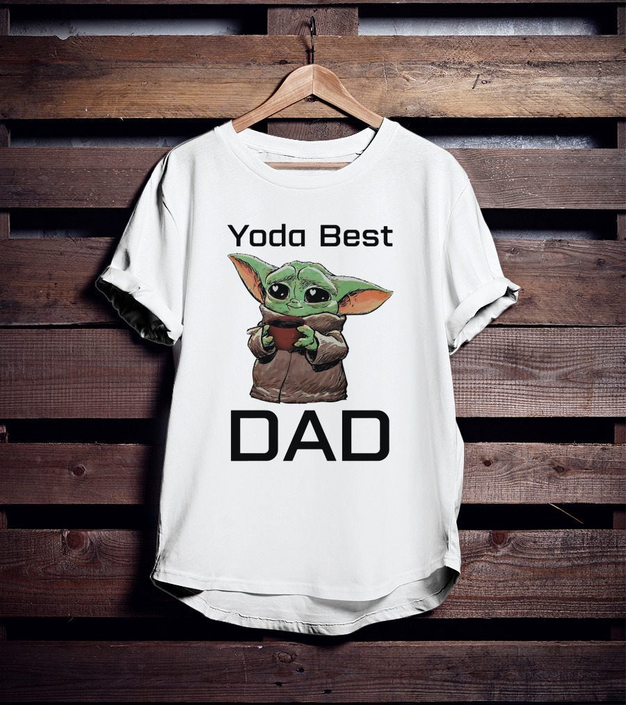 Yoda Best Dad Baby Yoda T-Shirt