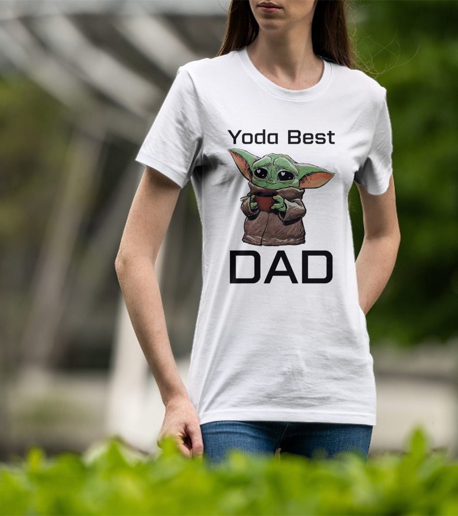 Yoda Best Dad Baby Yoda T-Shirt