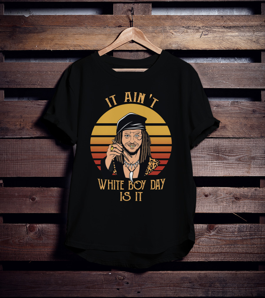 Drexl Spivey It Ain't White Boy Day Is It Vintage Circle T-Shirt