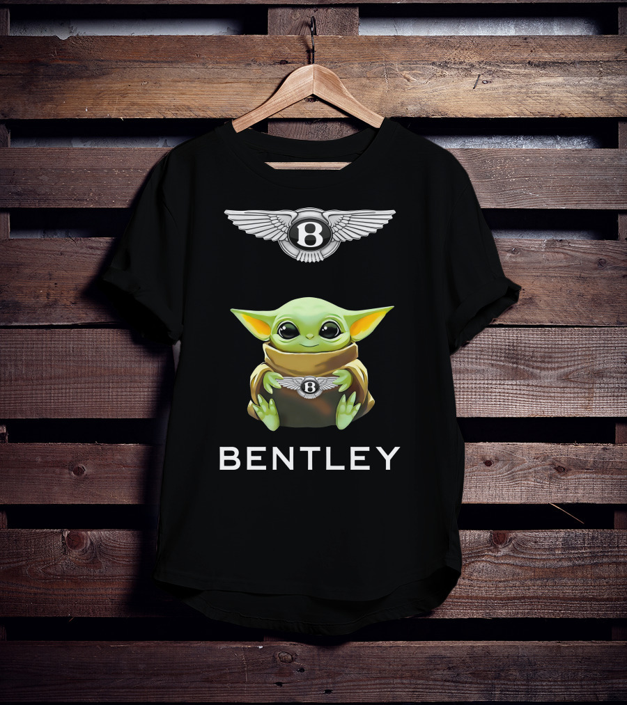 Bentley Baby Yoda Hug T-Shirt