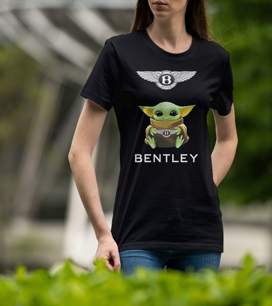 Bentley Baby Yoda Hug T-Shirt