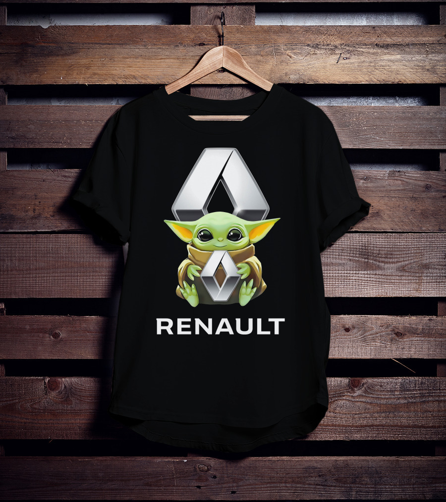 Baby Yoda Hugging Renault T-Shirt