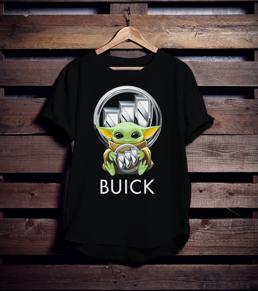 Grogu Holding Buick T-Shirt