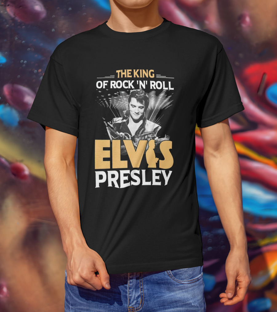 Elvis Presley The King Of Rock 'n' Roll T-Shirt