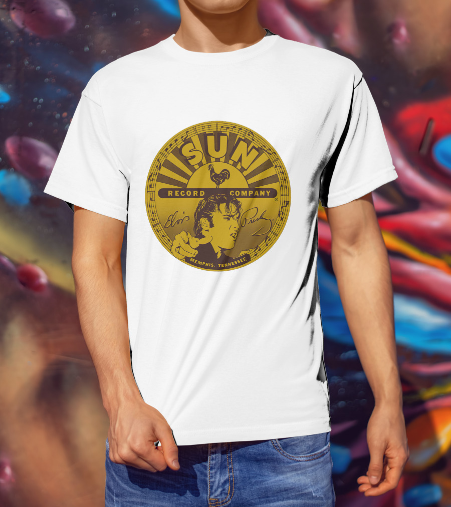 SUN Record Company Elvis Presley Memphis Tennessee T-Shirt