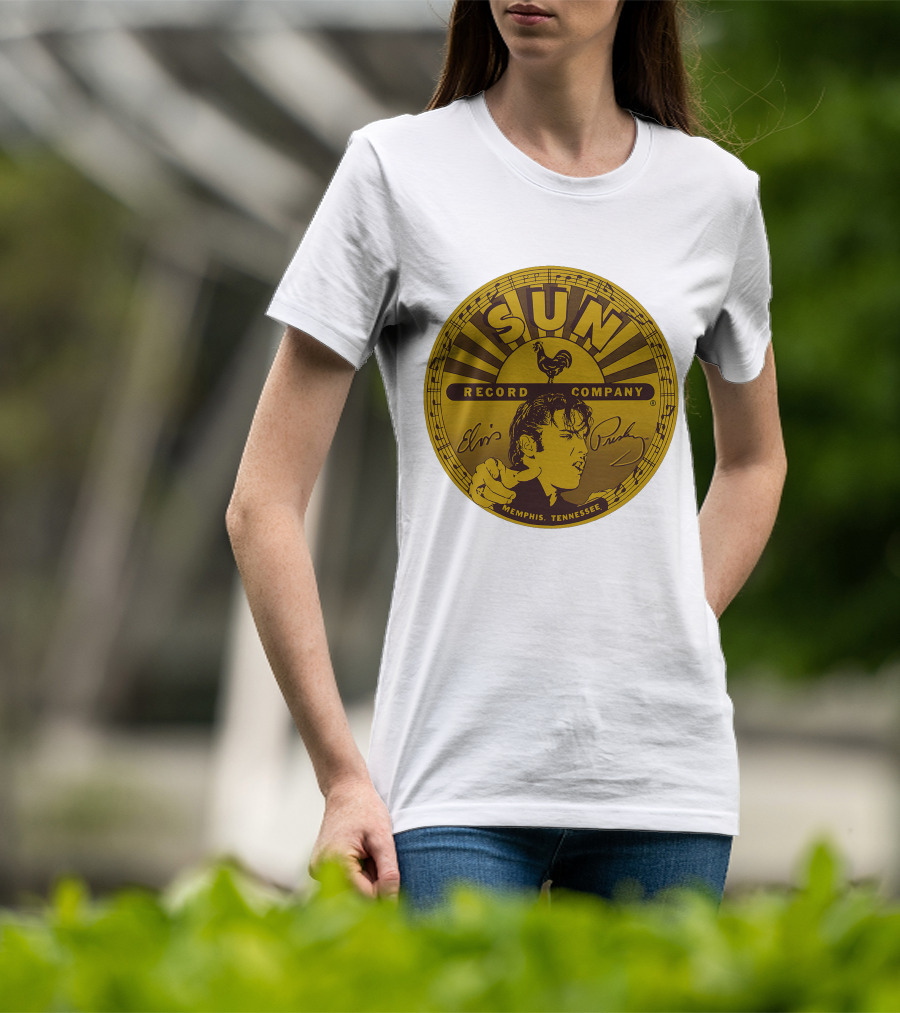 SUN Record Company Elvis Presley Memphis Tennessee T-Shirt