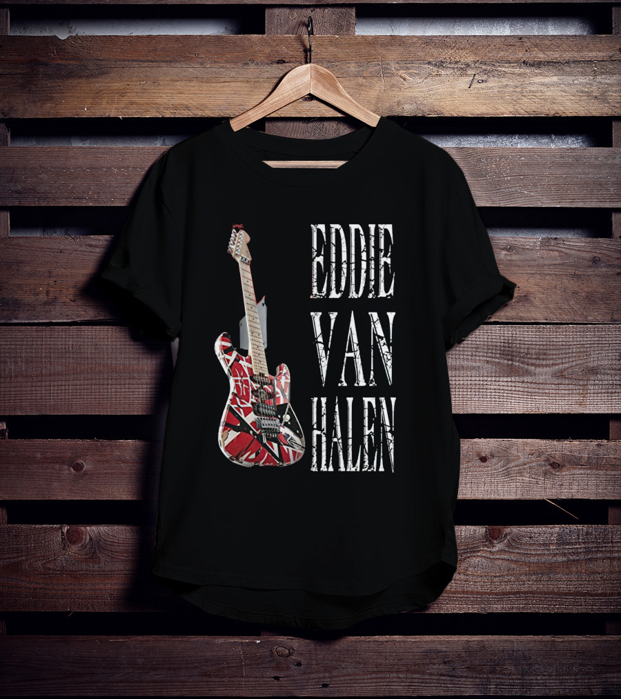 Eddie Van Halen Guitar T-Shirt