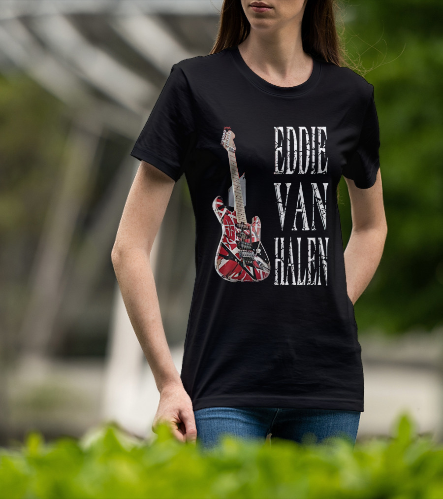 Eddie Van Halen Guitar T-Shirt