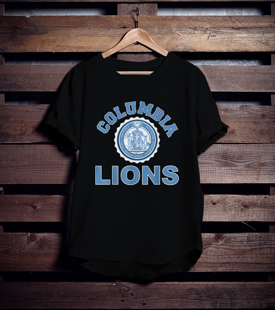 Columbia University 1754 Lions Seal New York Sigillum Novum Eboracense T-Shirt