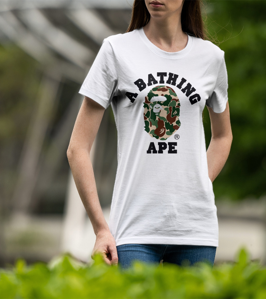 A Bathing Ape Camo Signature T-Shirt