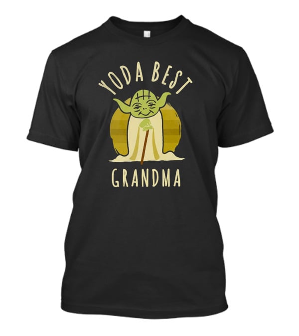 Yoda Best Grandma Star Wars T-Shirt