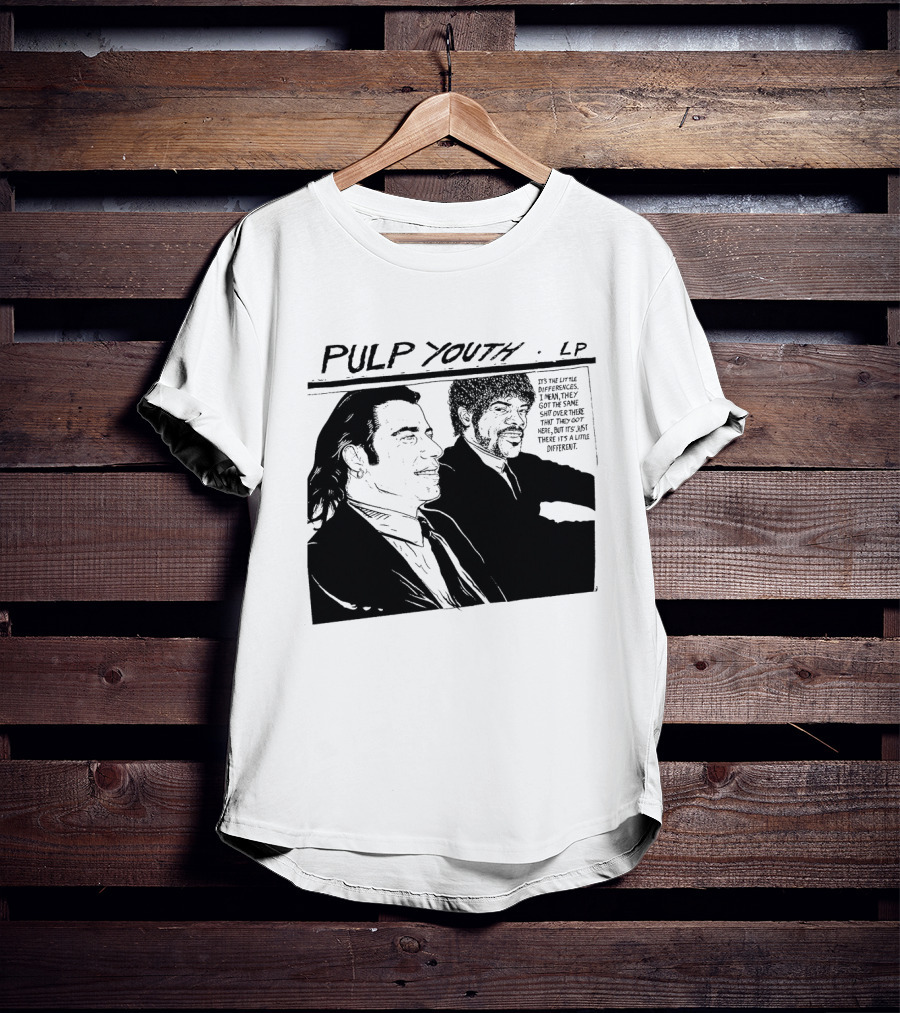 Pulp Youth LP Vintage Characters Comic T-Shirt