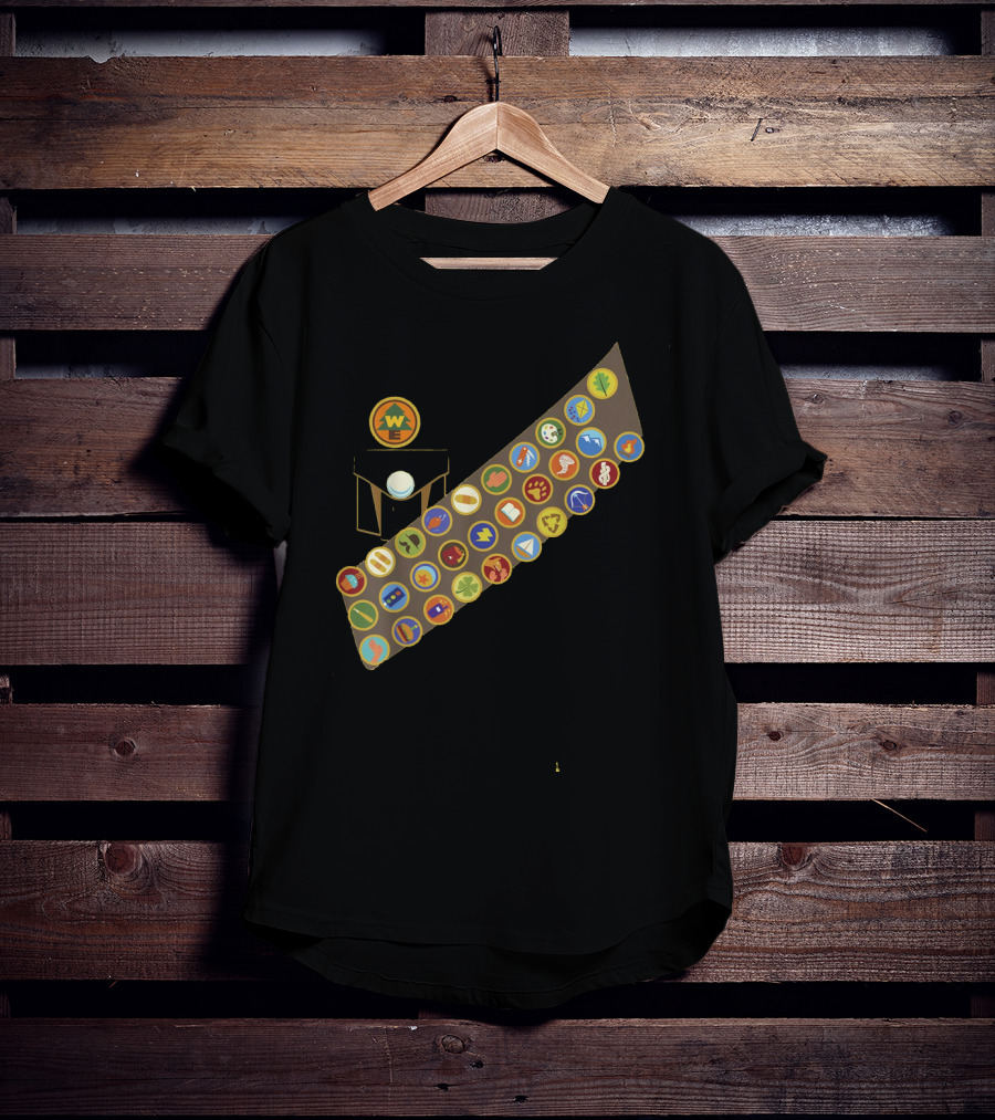 Disney Pixar Up Russell Wilderness Explorer Badge Collection T-Shirt